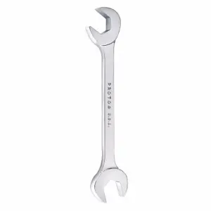 PROTO J3117M Open End Wrench, Alloy Steel, Chrome, 17 mm Head Size, 6 1/2 Inch Overall Length, Standard | CT8EXD 426F62