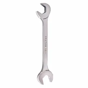 PROTO J3118M Open End Wrench, Alloy Steel, Chrome, 18 mm Head Size, 6 3/4 Inch Overall Length, Standard | CT8EXE 426F64