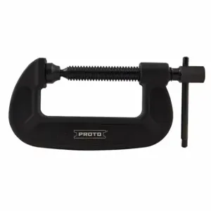 PROTO J403A C-Clamp, Heavy Duty, Flat, Swivel, 0 Inch to 3 in, 2 3/8 Inch Throat Dp, 3 | CT8DYB 56JR21