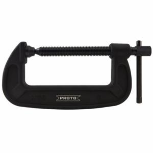 PROTO J406A C-Clamp, Extra Heavy Duty, Flat, Swivel, 0 Inch to 6 in, 3 5/8 Inch Throat Dp | CT8DXY 56JR23