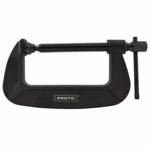 PROTO J408A C-Clamp, Extra Heavy Duty, Flat, Swivel, 0 Inch to 8 in, 4 1/2 Inch Throat Dp | CT8DXZ 56JR24