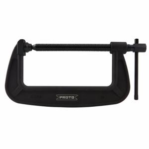 PROTO J410A C-Clamp, Extra Heavy Duty, Flat, Swivel, 0 Inch to 10 in, 5 3/8 Inch Throat Dp | CT8DXV 56JR25