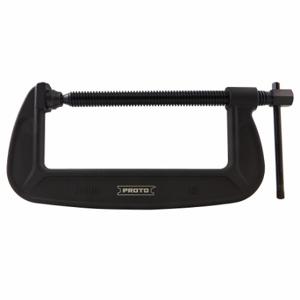 PROTO J412A C-Clamp, Extra Heavy Duty, Flat, Swivel, 0 Inch to 12 in, 5 3/4 Inch Throat Dp | CT8DXW 56JR26