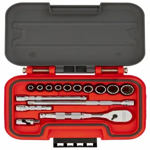 PROTO J47115AS Socket Set, 4 To 12Mm Socket Size Range, 1/4 Inch Drive | CH6PTV 60MK90