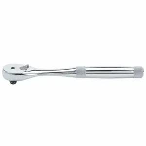 PROTO J4749XLHS Hand Ratchet, Pear, Reversing, 5 1/2 Inch Overall Length, Chrome, 8 Deg Min Arc Swing, Std | CT8FCF 426G34