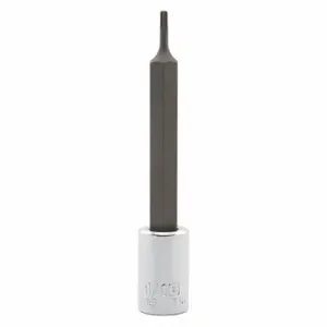 PROTO J4770R-1/16 Socket Bit, 1/4 Inch Drive Size, Hex Tip, 1/16 Inch Tip Size, 2 3/4 Inch Length, Sae | CT8FJW 56JT16