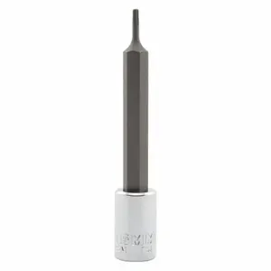 PROTO J4770R-1.5M Socket Bit, 1/4 Inch Drive Size, Hex Tip, 1.5 mm Tip Size, 2 3/4 Inch Length, Metric | CT8FJU 56JR89