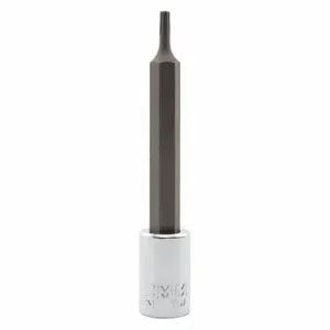 PROTO J4770R-2M Socket Bit, 1/4 Inch Drive Size, Hex Tip, 2 mm Tip Size, 2 3/4 Inch Length, Metric | CT8FKC 56JR90