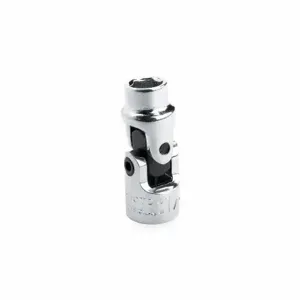 PROTO J4773A Flex Socket, 1/4 Inch Drive Size, 3/8 Inch Socket Size, 6-Point, Chrome | CT8EKK 429M99