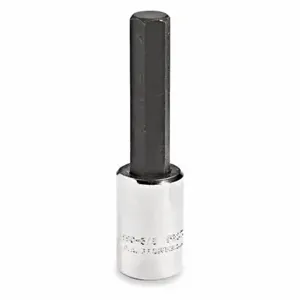 PROTO J49901/4 Socket Bit, 3/8 Inch Drive Size, Hex Tip, 1/4 Inch Tip Size, 2 23/32 Inch Length, Sae | CT8FLP 426H66