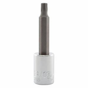 PROTO J4990R-3/16 Socket Bit, 3/8 Inch Drive Size, Hex Tip, 3/16 Inch Tip Size, 2 3/4 Inch Length, Sae | CT8FLX 56JT30