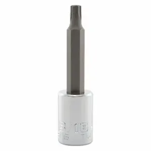 PROTO J4990R-3/16 Socket Bit, 3/8 Inch Drive Size, Hex Tip, 3/16 Inch Tip Size, 2 3/4 Inch Length, Sae | CT8FLX 56JT30