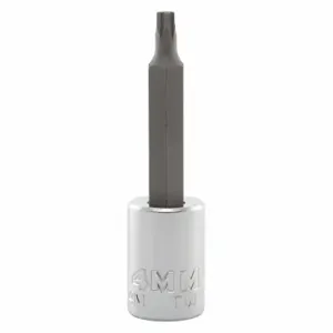 PROTO J4990R-4M Socket Bit, 3/8 Inch Drive Size, Hex Tip, 4 mm Tip Size, 2 3/4 Inch Length, Metric | CT8FME 56JR98