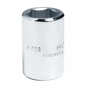 PROTO J5206H Socket, 3/8 Inch Drive Size, 3/16 Inch Socket Size, 6-Point Chrome | CT8GWE 429N72