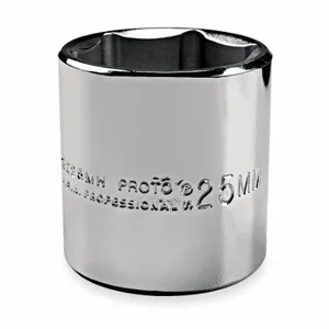 PROTO J5430H Socket, 1/2 Inch Drive Size, 15/16 Inch Socket Size, 6-Point Chrome | CT8GWW 429R69