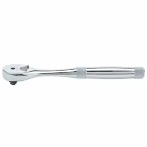 PROTO J5249XLHS Hand Ratchet, Pear, Reversing, 8 1/2 Inch Overall Length, Chrome, 8 Deg Min Arc Swing, Std | CT8FCR 426G39