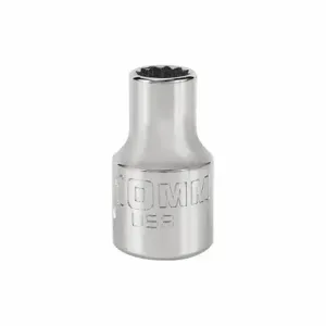 PROTO J5410MN Socket, 1/2 Inch Drive Size, 10 mm Socket Size, 12-Point Chrome | CT8FZU 483G82