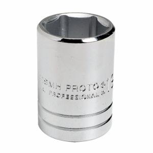 PROTO J5430MH Socket, 1/2 Inch Drive Size, 30 mm Socket Size, 6-Point Chrome | CT8GUW 429R71