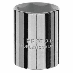 PROTO J5434MH Socket, 1/2 Inch Drive Size, 34 mm Socket Size, 6-Point Chrome | CT8GED 429R80