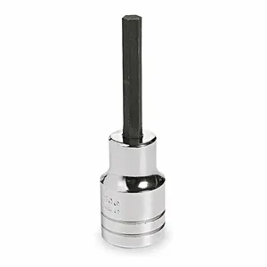 PROTO J5441-8M Socket Bit, 1/2 Inch Drive Size, Hex Tip, 8 mm Tip Size, 3 1/4 Inch Length, Metric | CT8FJK 426J22