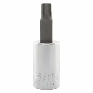 PROTO J5441R-5/16 Socket Bit, 1/2 Inch Drive Size, Hex Tip, 5/16 Inch Tip Size, 2 3/4 Inch Length, Sae | CT8FJB 56JT36