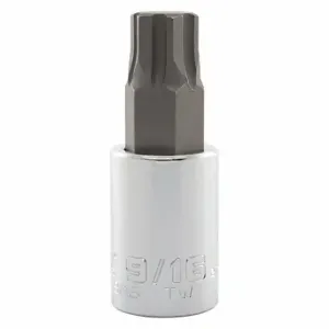 PROTO J5441R-9/16 Socket Bit, 1/2 Inch Drive Size, Hex Tip, 9/16 Inch Tip Size, 2 3/4 Inch Length, Sae | CT8FJM 56JT40