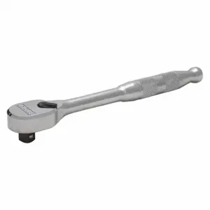 PROTO J5449HTC Hand Ratchet, Pear, Reversing, 10 1/2 Inch Overall Length, Chrome, 4 Deg Min Arc Swing | CT8FBL 53GL76