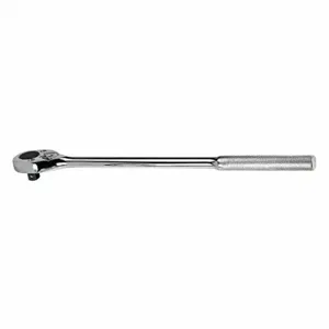 PROTO J5450 Hand Ratchet, Pear, Reversing, 16 Inch Overall Length, Chrome, 15 Deg Min Arc Swing | CT8FBX 426G46