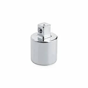 PROTO J5453 Socket Adapter, 1/2 Inch Output Drive Size, Square, 1 7/8 Inch Length, Chrome, Locking | CT8FGP 426H20