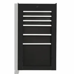 PROTO J551934-6BK-SC Side Cabinet, High Gloss Black, 19 Inch Width x 25 1/4 Inch Depth x 34 Inch Height, Black | CT8FGA 48VA43