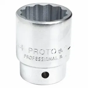 PROTO J5558 Socket, 3/4 Inch Drive Size, 1 13/16 Inch Socket Size, 12-Point Satin | CT8GKL 429T32