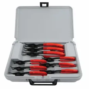 PROTO J600A Retaining Ring Plier Set, External/Internal, 0.038 X 0.07 Inch Tip Dia | CT8FDF 56JR36