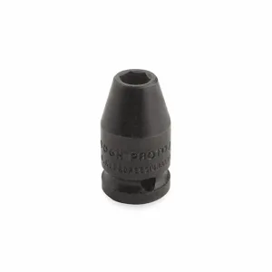 PROTO J6907M Impact Socket, 1/4 Inch Drive Size, 7 mm Socket Size, 6-Point, Std, Black Oxide | CT8EPP 1AR99