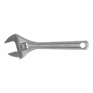 PROTO J706B Adjustable Wrench, Alloy Steel, Chrome, 6 11/32 Inch, 1 1/32 Inch Jaw Capacity, Plain | CH6PVY 61TH66