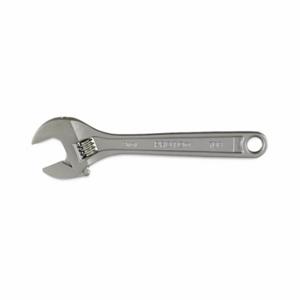 PROTO J708LA Adjustable Wrench, Alloy Steel, Satin Chrome, 8 5/32 Inch Overall Length | CT8DWA 783A62