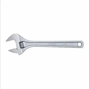 PROTO J715B Adjustable Wrench, 15 5/32 Inch Overall Length, 2 1/16 Inch Jaw Capacity, Alloy Steel | CN2QQV J715 / 3R388