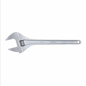 PROTO J718B Adjustable Wrench, 18 7/32 Inch Overall Length, 2 15/32 Inch Jaw Capacity, Alloy Steel | CN2QQY J718 / 3R396