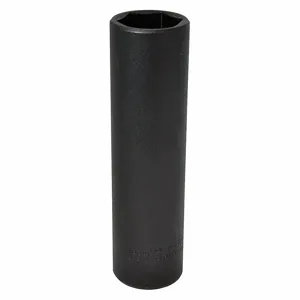 PROTO J7336CPB Impact Socket, 1/2 Inch Drive Size, 1 1/8 Inch Socket Size, 6-Point, Std, Black Oxide | CT8EPN 1AW16