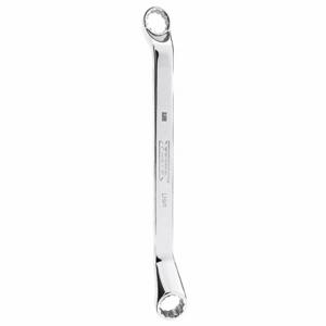 PROTO J8182-T500 Double Box Wrench, Alloy Steel, Chrome, 5/8 In-11/16 Inch Head Size, 9 3/4 Inch Overall Lg | CT8EGX 483J40