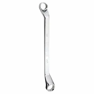 PROTO J8185-T500 Double Box Wrench, 15/16, 1 Inch Head, 14 Inch Overall Length, Offset, Alloy Steel, Chrome | CN2TQF J1175-TT / 34GP80