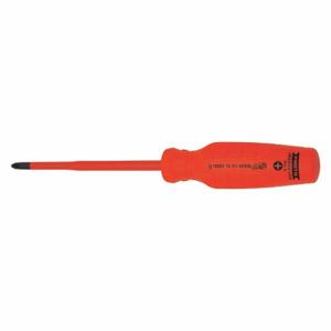 PROTO J90002-VDE Insulated Phillips Screwdriver, Tip Size, 9 1/4 Inch Overall Length | CT8EYU 425Y24