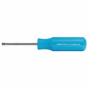 PROTO J9210M Shank Nut Driver, 10 mm Tip Size, 6 3/4 Inch Lg, 1 Inch Bolt Clearance | CT8EUZ 426G04