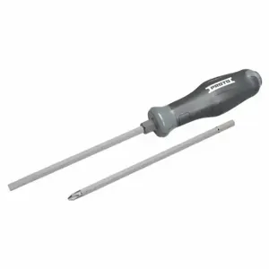 PROTO J9326 Multi-Bit Screwdriver, #1/1/4 In/#2/3/16 In/9/32 In/T20/T25 Tip Size, 8 Tips | CT8EUV 787D12