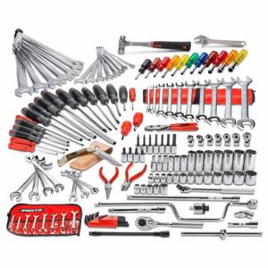 PROTO J99662B Master Tool Set, 148 Total Pcs, SAE, 3/8 Inch Socket Drive Size, Rolling Tool Cabinet | CP4LXJ 784JR3