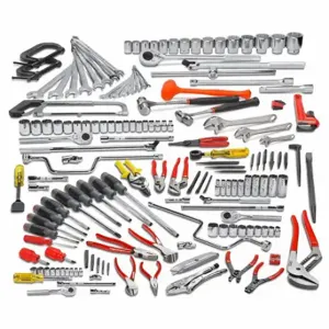 PROTO J99702B Starter Set, 164 Total Pcs, Drivers and Bits/Pliers/Sockets and Accessories/Wrenches | CP4LYL 783HU0