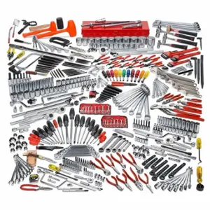 PROTO J99722A Master Tool Set, 453 Total Pcs, SAE, 1/4 in/3/8 in/1/2 in/3/4 Inch Socket Drive Size | CP4LXW 53GM55