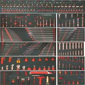 PROTO JCS-1046MASBX3K General Purpose Tool Set, 1046 Pieces, Metric, Sae | CH6PWQ 53GL71