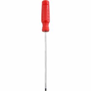 PROTO JCP1806RF Screwdrivers, 1/8 Inch Tip Size, 9 1/4 Inch Length, 6 Inch Shank Length, Plastic Grip | CT8FFC 61XK61