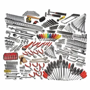 PROTO JCS-0334MASBX1A Master Tool Set, 333 Total Pcs, SAE, 1/4 in/3/8 in/1/2 in/3/4 in/1 Inch Socket Drive Size | CP4LXT 53GM48