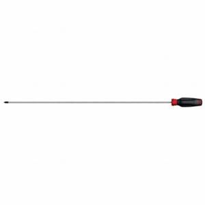 PROTO JP0224RF Phillips Screw Driver, #2 Tip Size, 28 1/2 Inch Overall Length, 24 Inch Shank Length | CT8EZK 800TN7